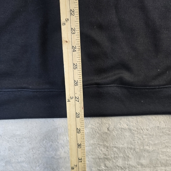 FootJoy FJ Approach Pullover Mens Lg Black 1/4 Zip Vest Performance Golf - Picture 7 of 8